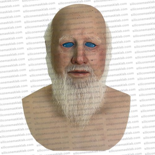 Old Man Silicone Mask