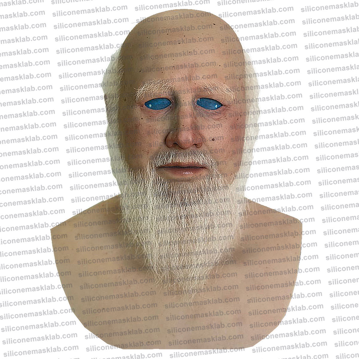 Old Man Silicone Mask