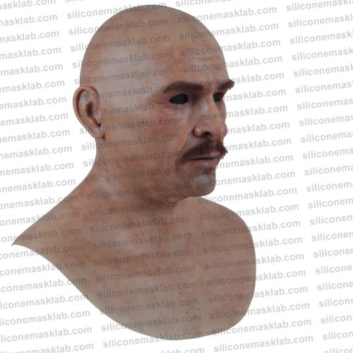 SMLAB-hyper-realistic-mature-male-silicone-mask-with-mustache-angled-view