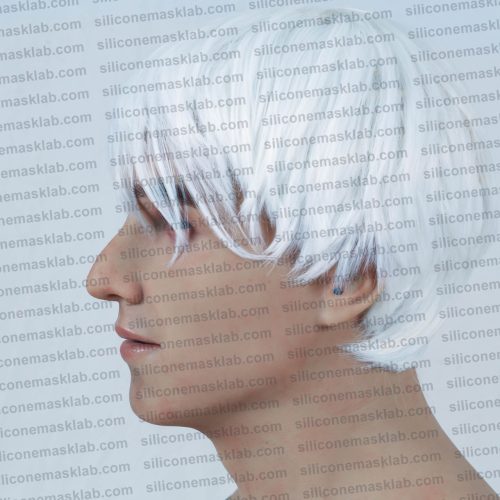 anatomically-correct-male-silicone-head-white-hair-right-profile
