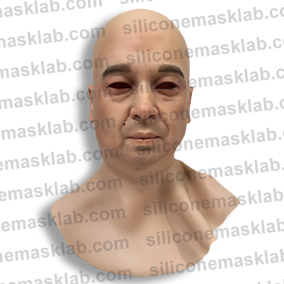 THE UNCLE - Older Man Silicone Mask - Business Mogul