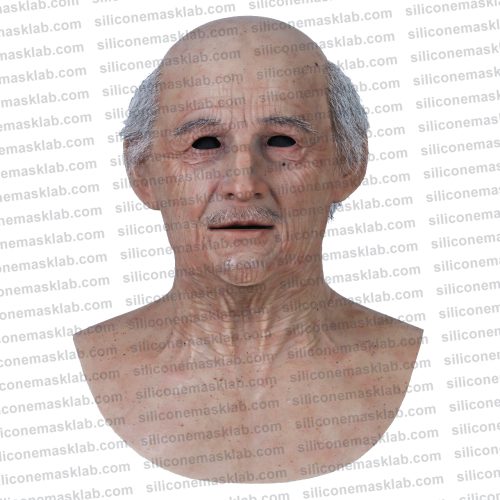 grandpa silicone mask the old papy