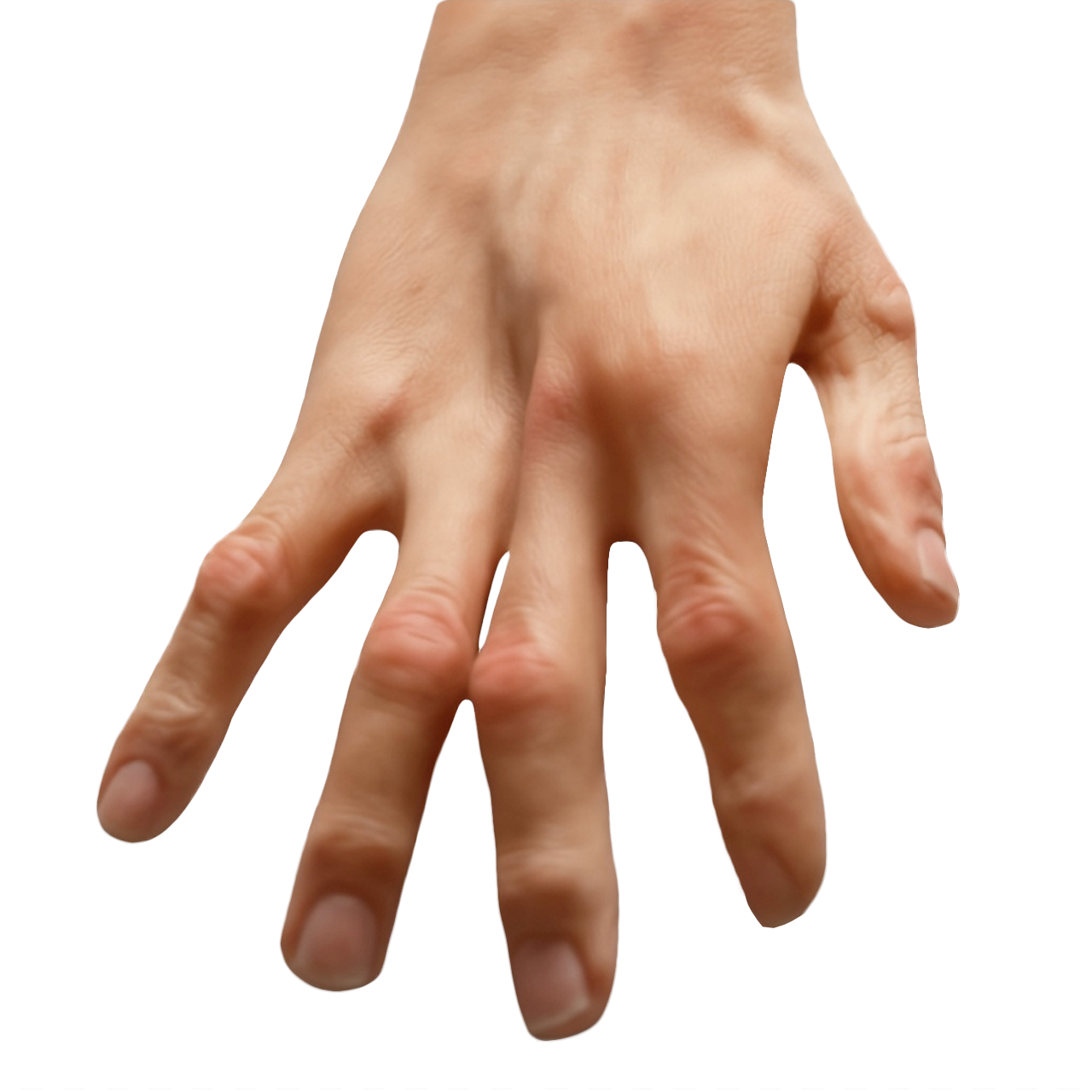 realistic woman hands veins skin texture